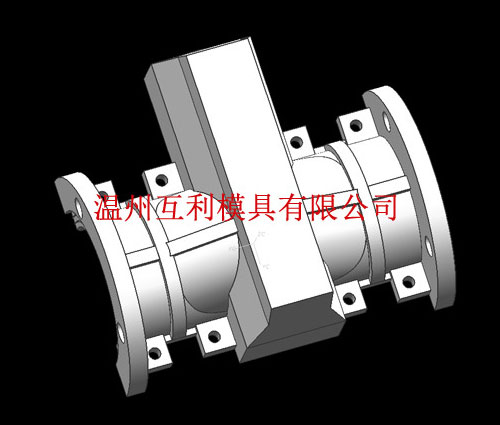 管夹阀压铸模具加工